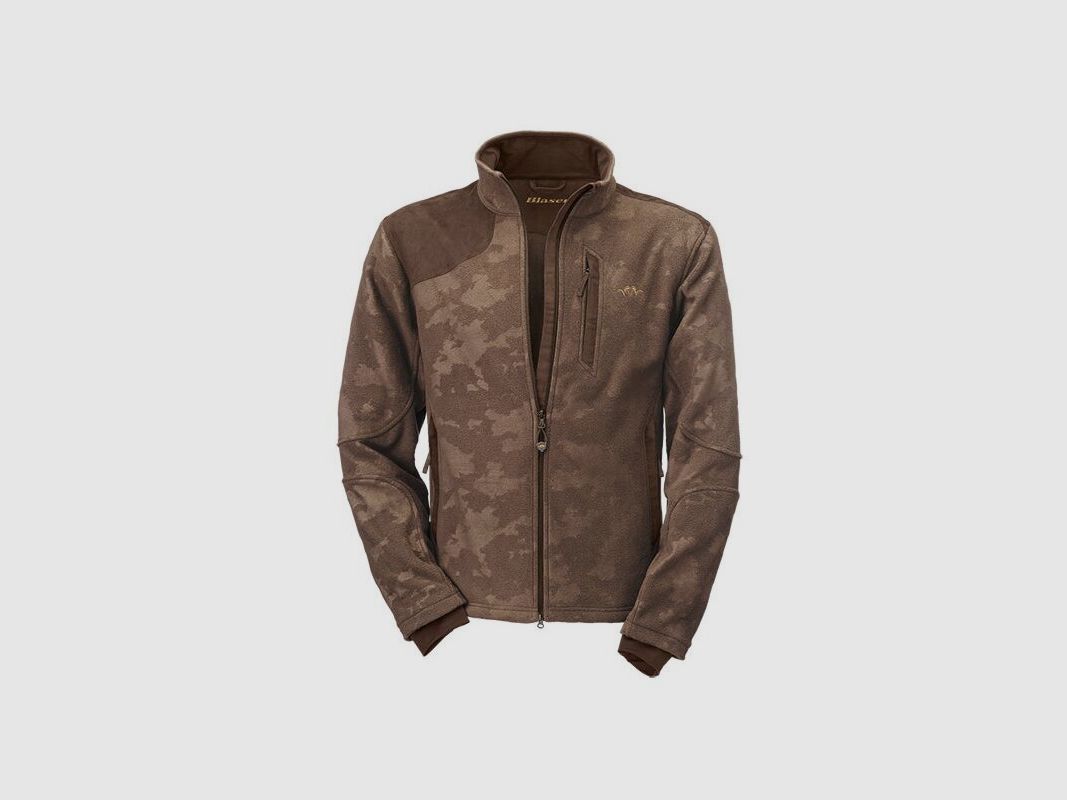 Blaser Herren Jacke Camo-Art Fleece Miro Braun
