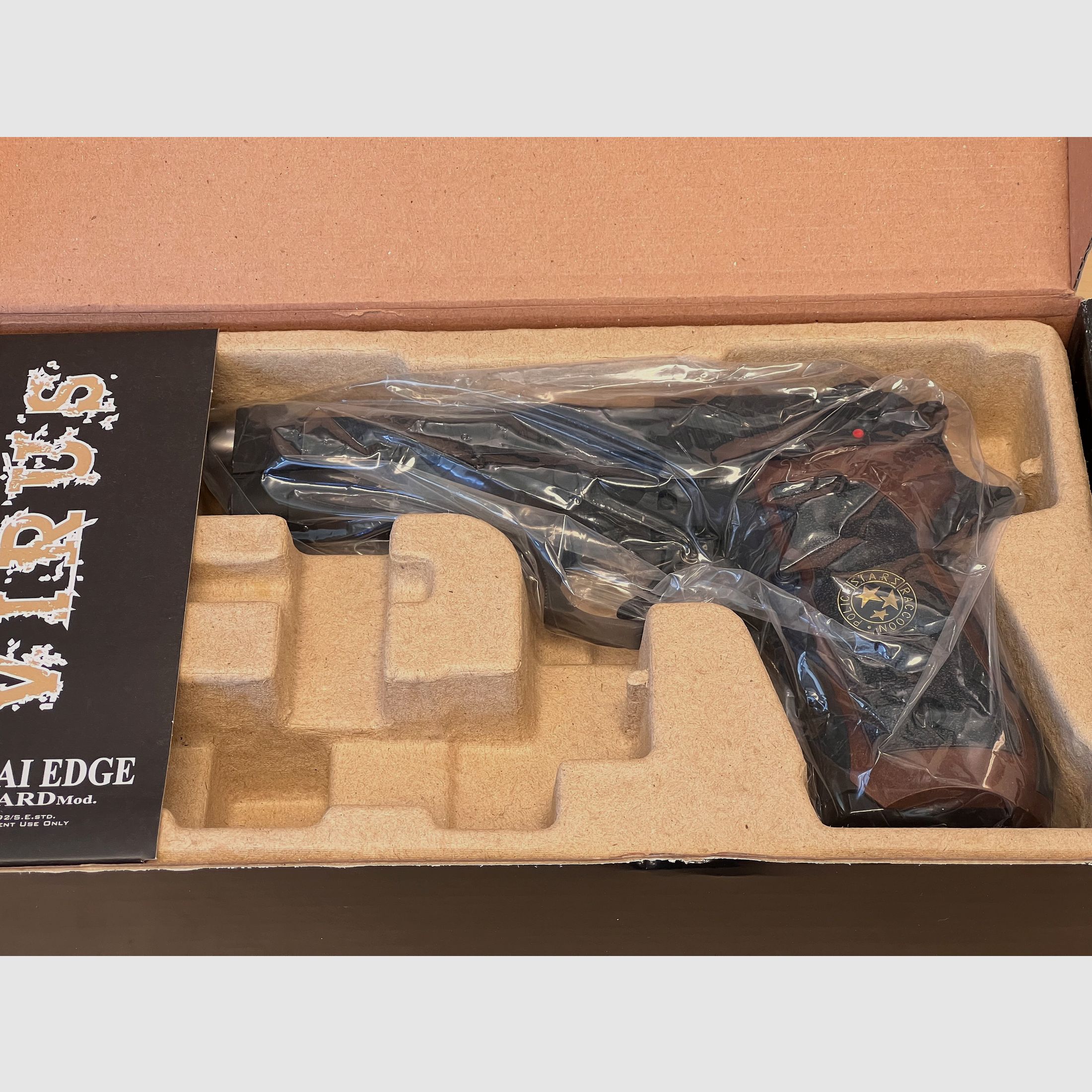 WE Socom Gear Samurai Resident Evil Full Metal GBB 6mm Black