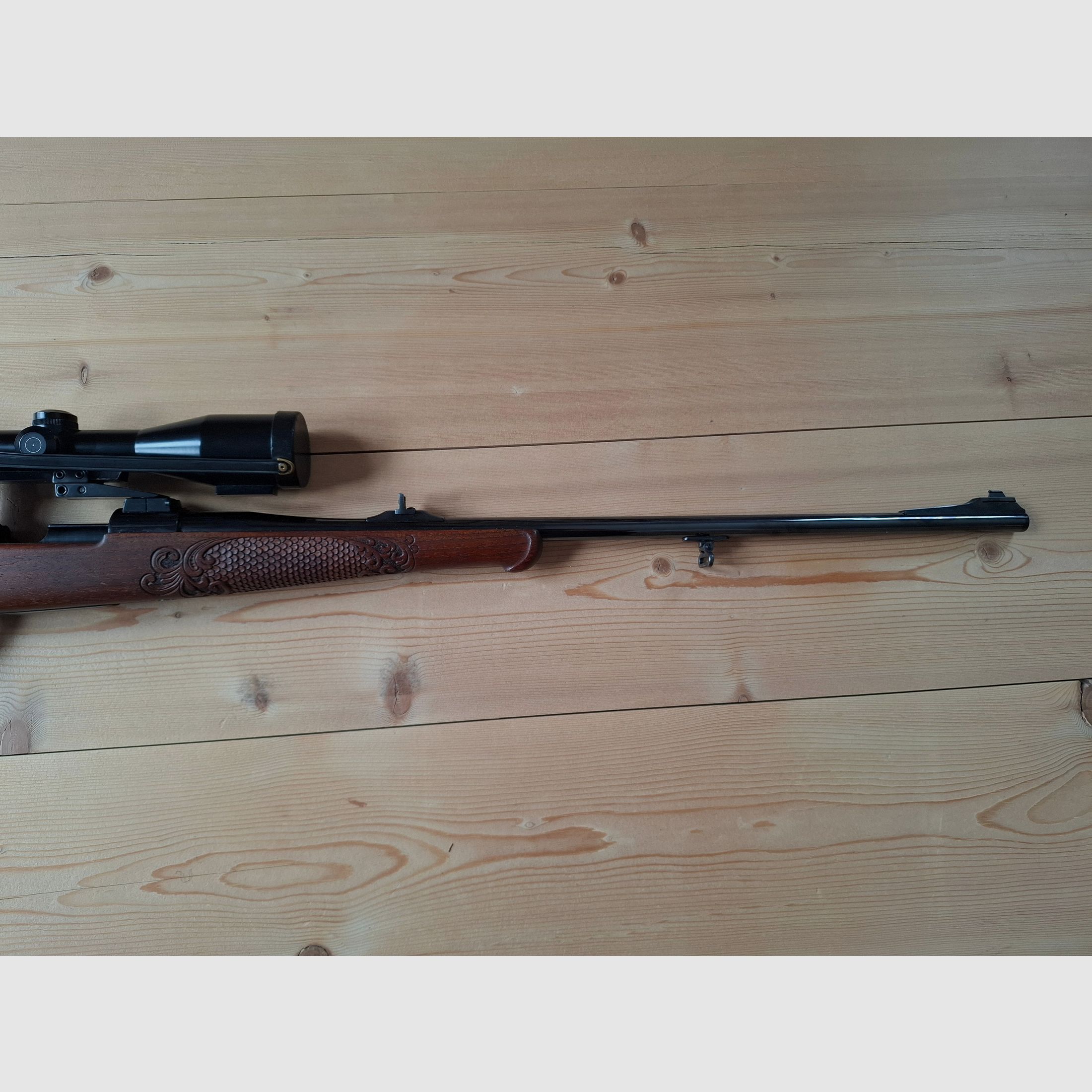 Mauser Mod. 98 Kal. 7mm Rem. Mag. w tym montaż obrotowy i Schmidt & Bender ZF