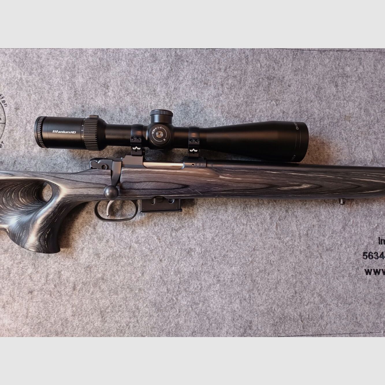 CZ Arms Mod. 527 mit SD Roedale Hunter und ZF Delta 4-24x50HD