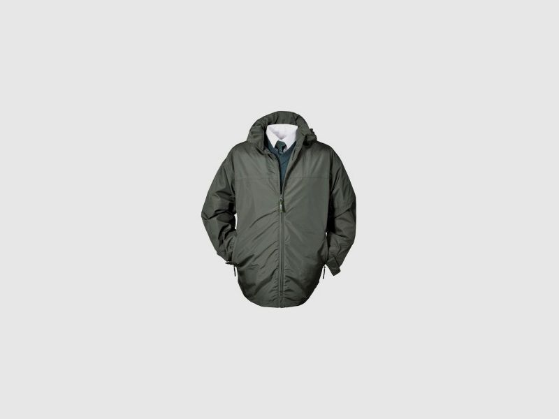 Rain jacket with membrane - size M, with hood