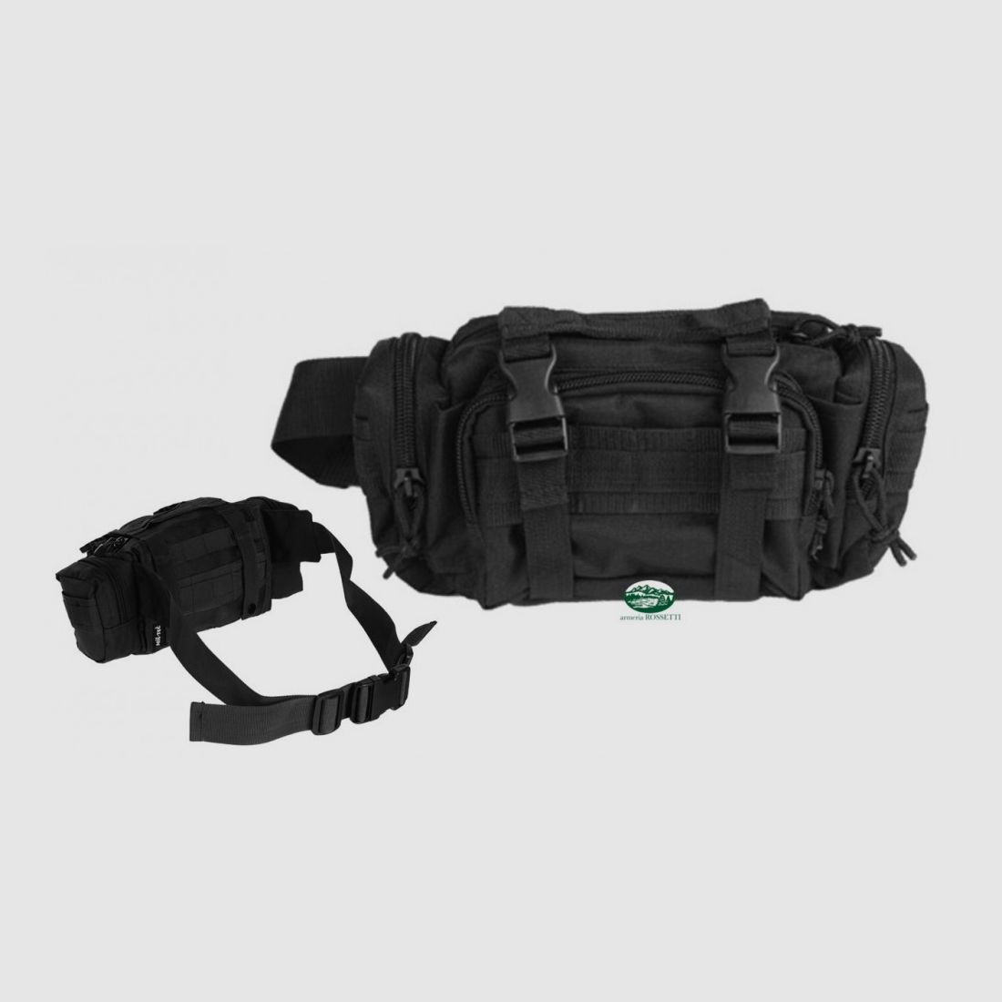MILSPEC Taktischer Umhängetasche schwarz 13510002