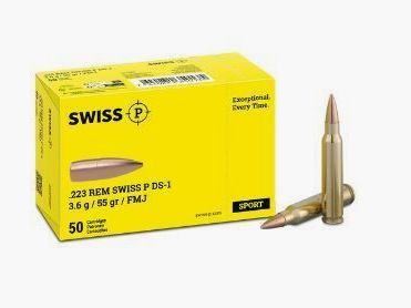 SwissP DS-1 .223 Rem FMJ 55gr