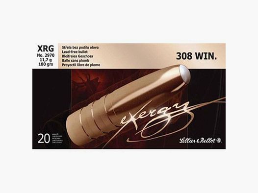 S&B .308 Win. Exergy 11,7g/180gr