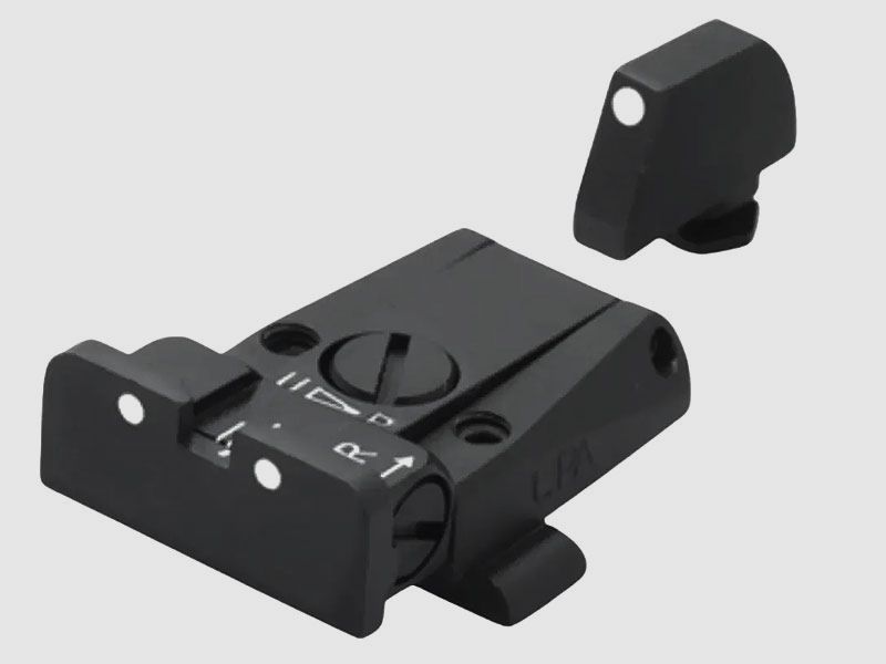 LPA Match Sight SPR for GLOCK pistols GLOCK models: 3 points, including front sight