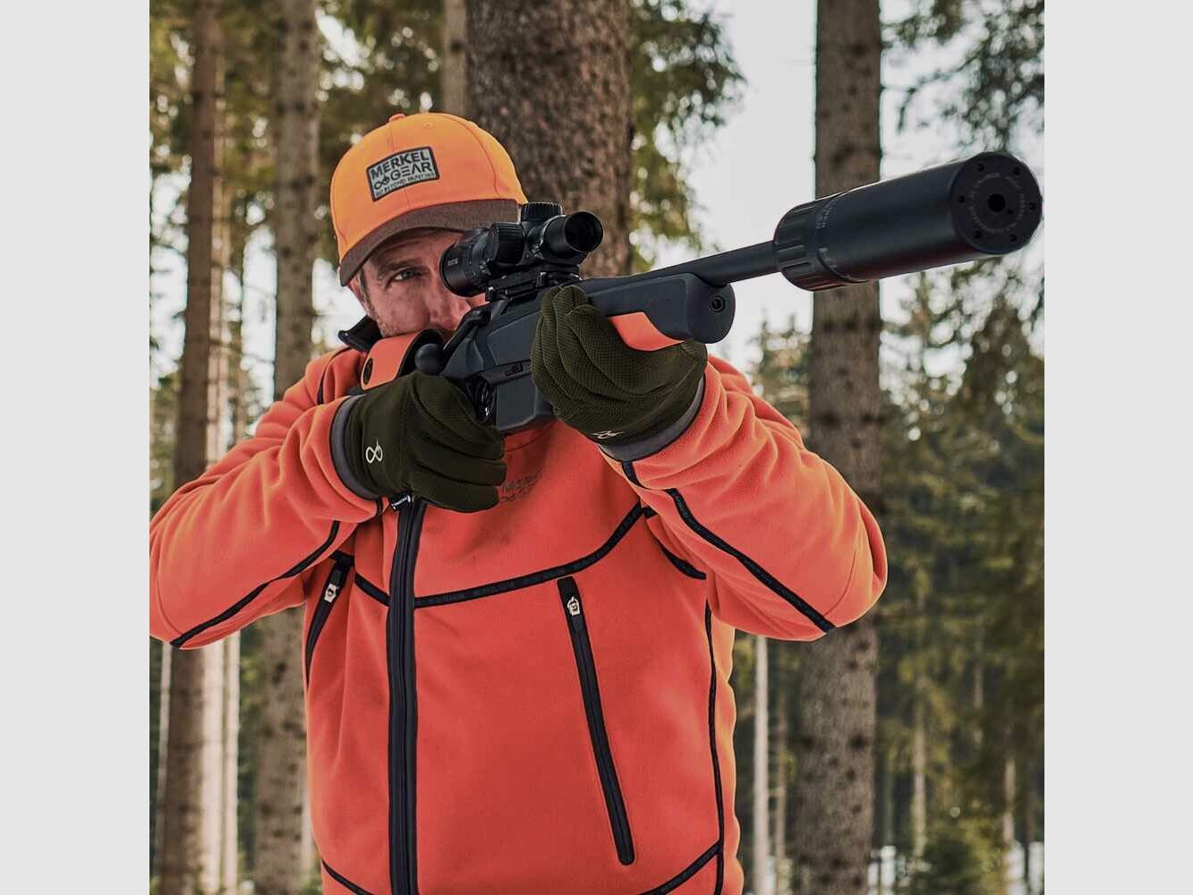 Merkel Schalldämpfer HLX Suppressor - Kaliber: 5,6 - 7,62 mm