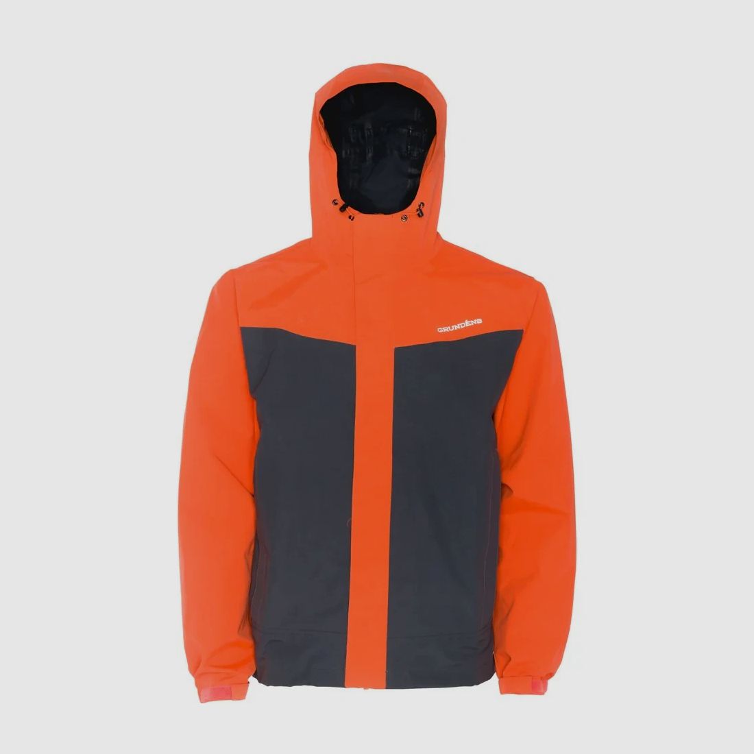 Grundéns Full Share Jacket Orange / Grey Small