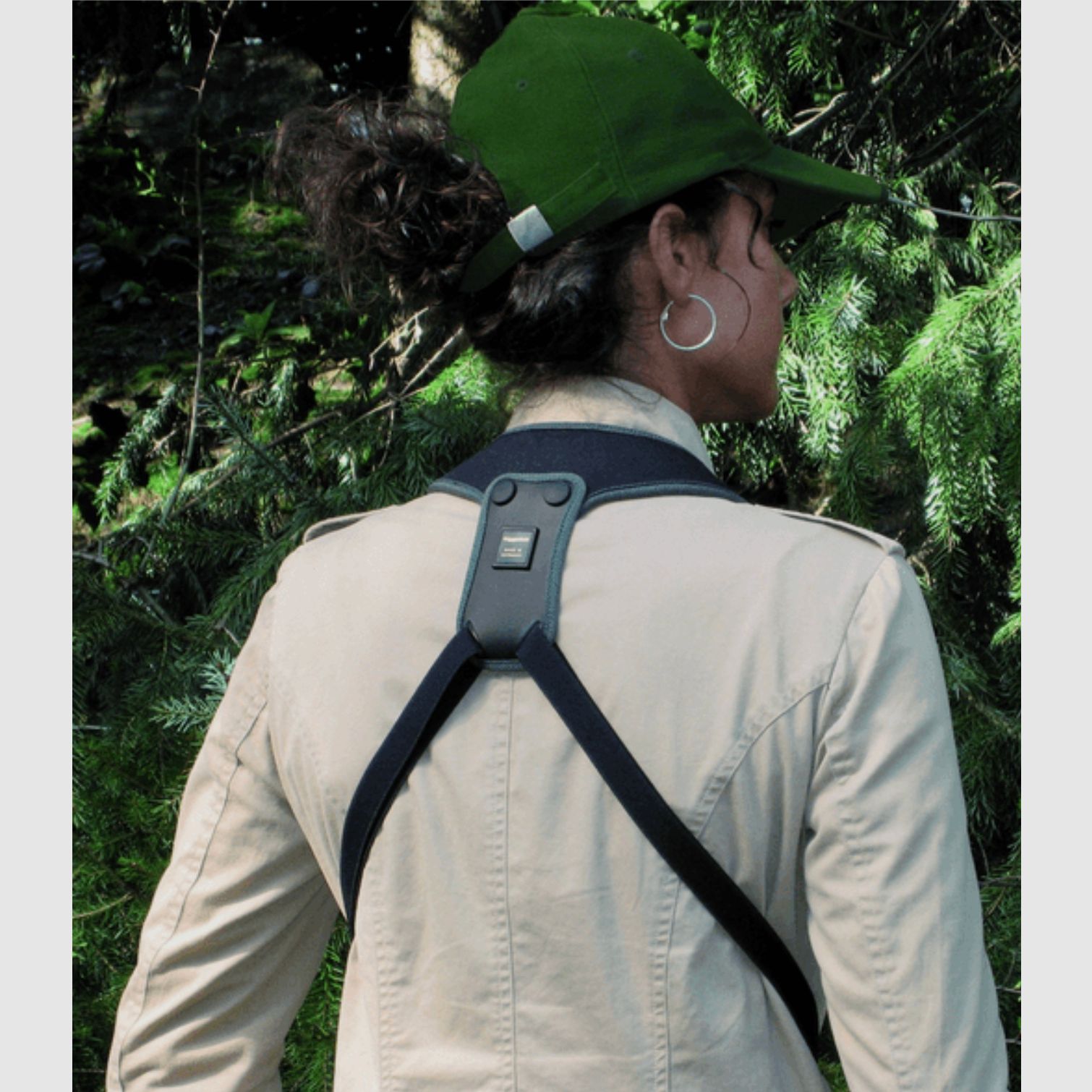 Niggeloh 406600343 SPORT the strap for cameras and binoculars neoprene black