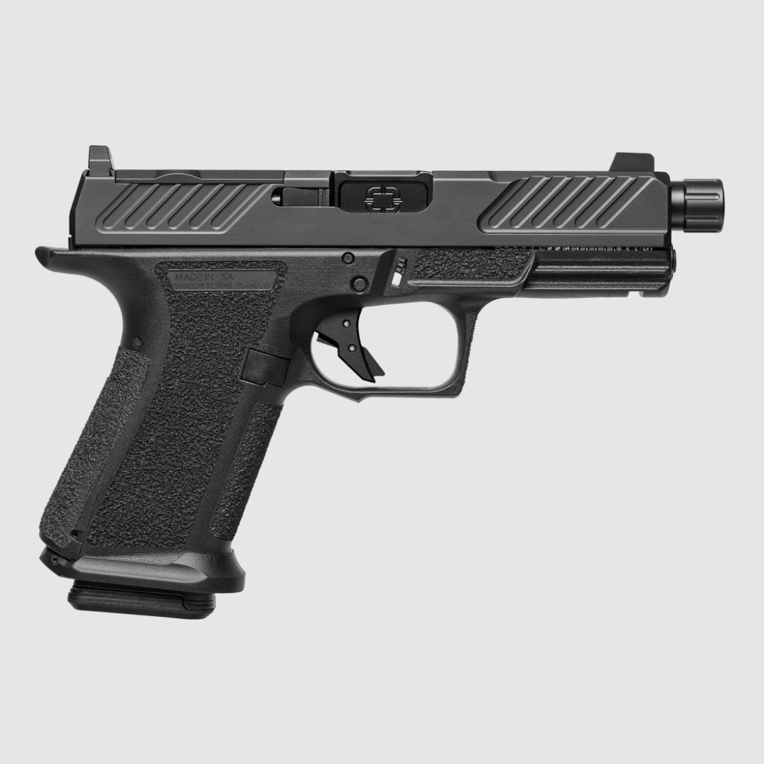 Shadow Systems Pistole MR920 Combat OR, 9mmLuger, 4.5" Lauf geflutet Schwarz (Gewinde), 15+1