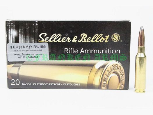 Sellier&Bellot 6,5 Creedmoor SP 131gr. 8,4g 20 Stück Staffelpreise