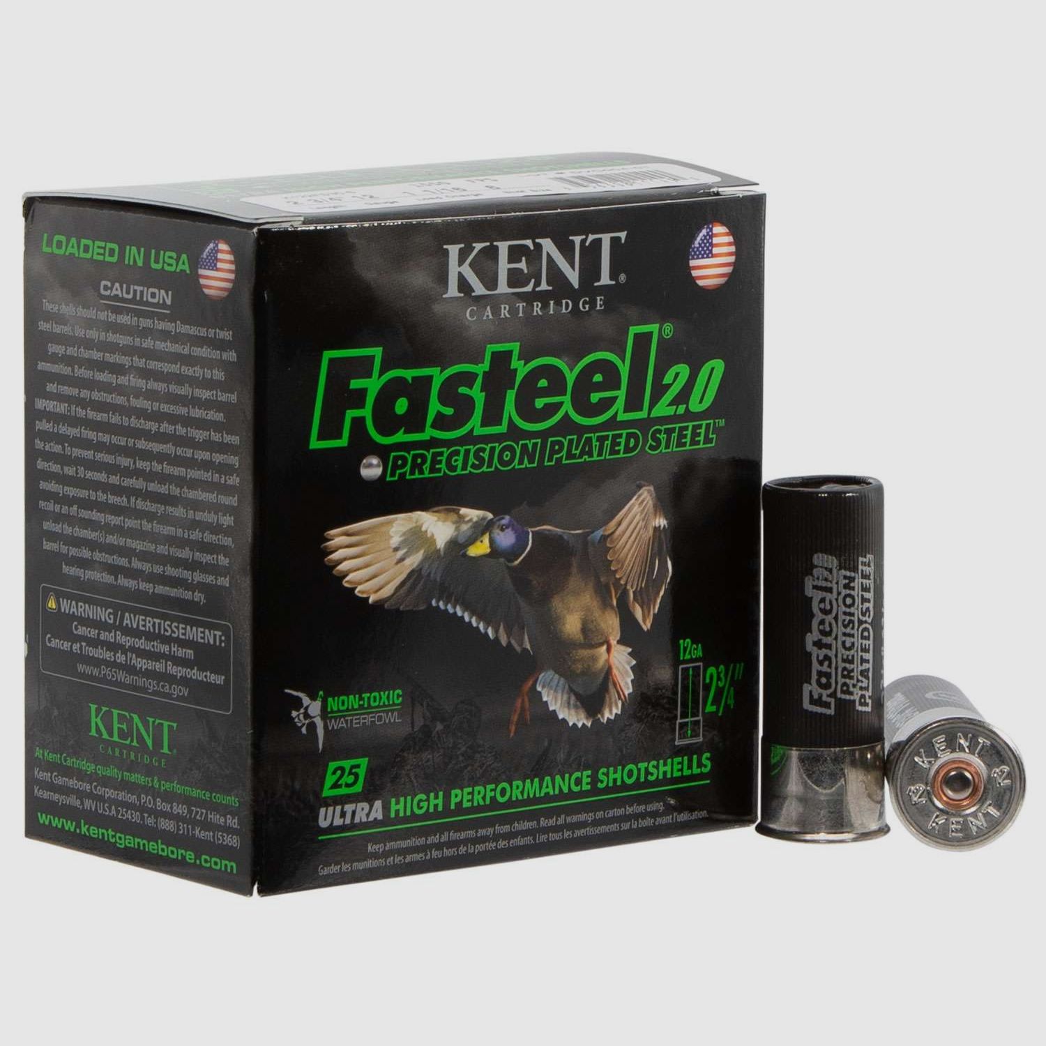 Kent Fasteel 2.0 BIO | 12/70 | 32g | Hagl 5 | 25stk, billede 1 af 2