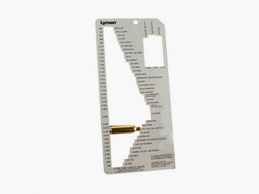 LYMAN E-ZEE Case Gage II Misuratore di bossoli 7832215