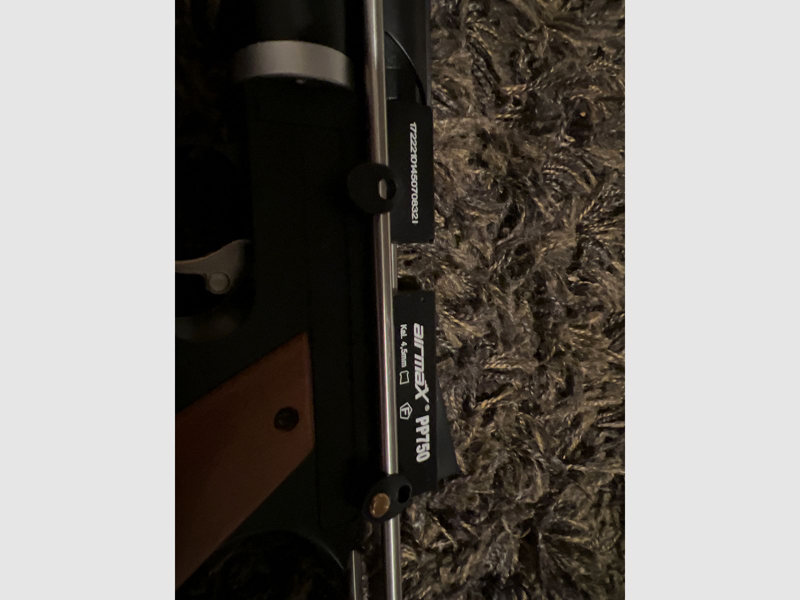AirmaXPP750 LP compressed air pistol caliber 4.5 mm diabolo (P18)