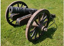 Grande XXL cannone a petardi con lavorazione artigianale molto elaborata e nuova cannone a retrocarica.