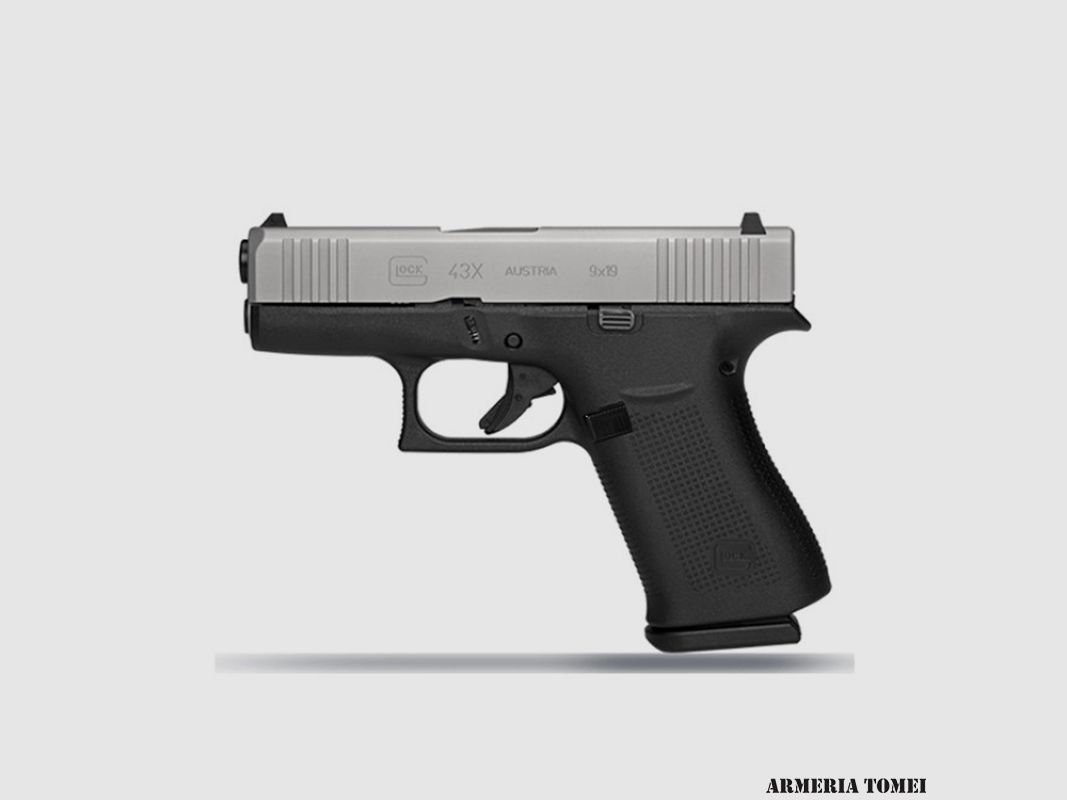 GLOCK SEMIAUTO MOD.43X SILVER CAL.9X21 +1C, image 2 of 2