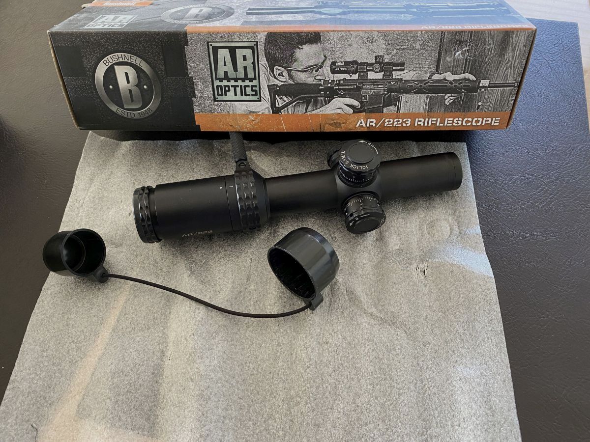 Bushnell AR/223 1-4x 24mm BTR-1 FFP Illuminated