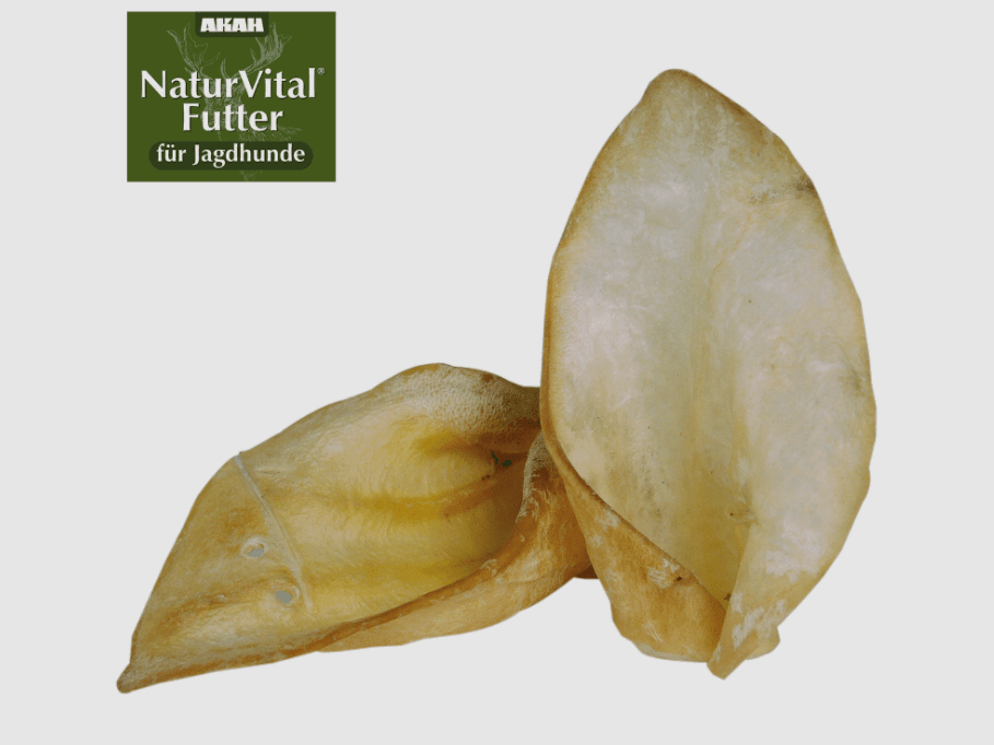 AKAH Natur Vital Getrocknete Rinderohren