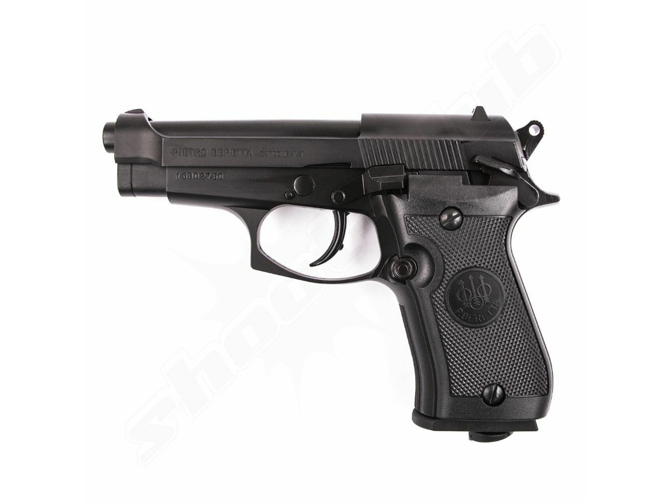 Beretta	 M 84 FS CO2 Pistole 4,5 mm Plinking-Set
