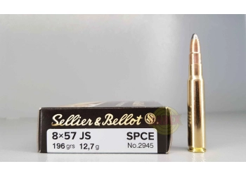 S&B-munitie 8X57 JS SPCE 12,7 g, afbeelding 1 van 2