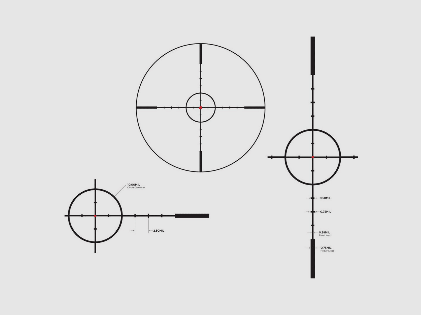 Telescopio LEUPOLD Mark 3HD 1.5-4×20 FireDot SPR illuminato., immagine 7 di 7