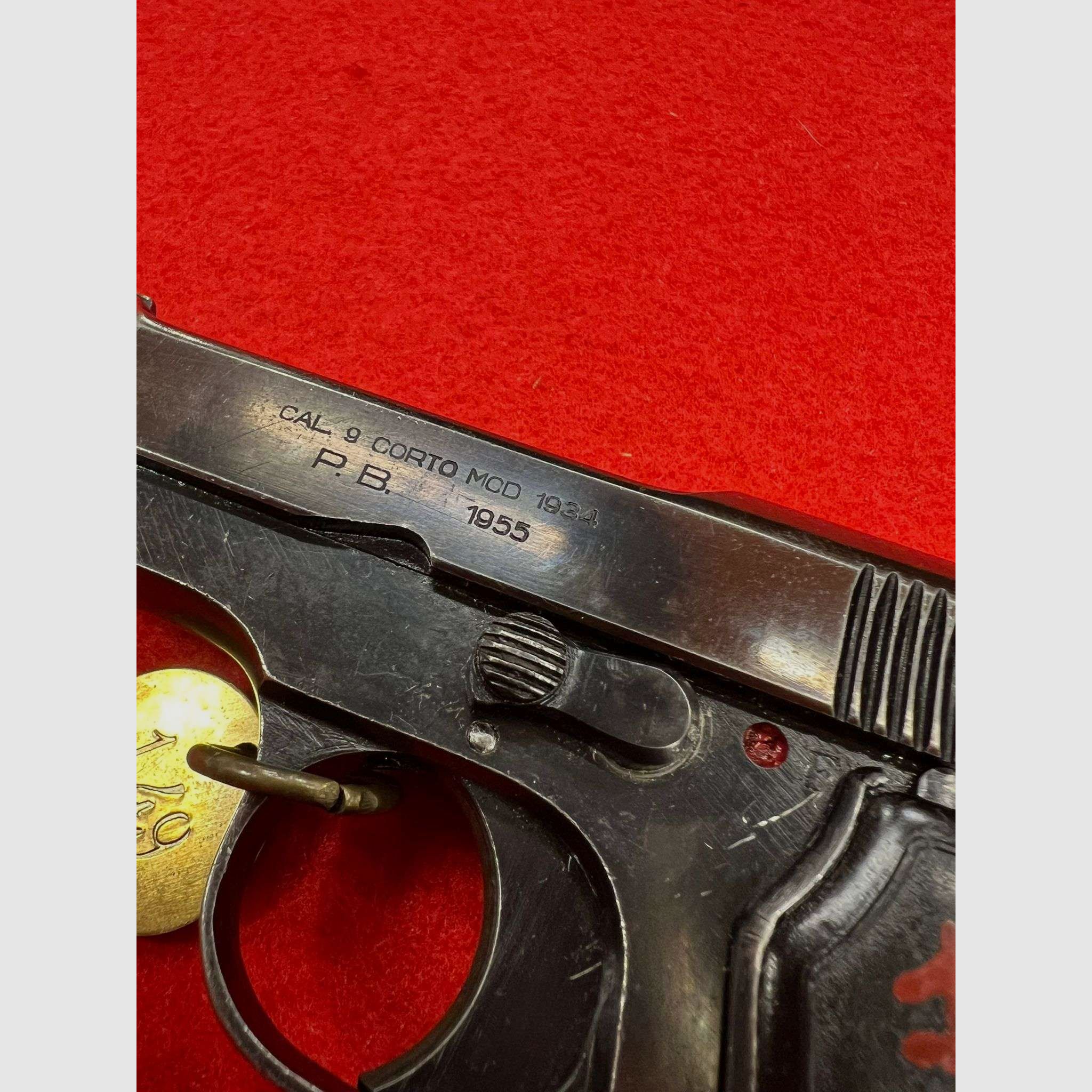 Pistole Beretta 34 „Serie «E»“ Kaliber 9 Kurz, Bild 3 von 4