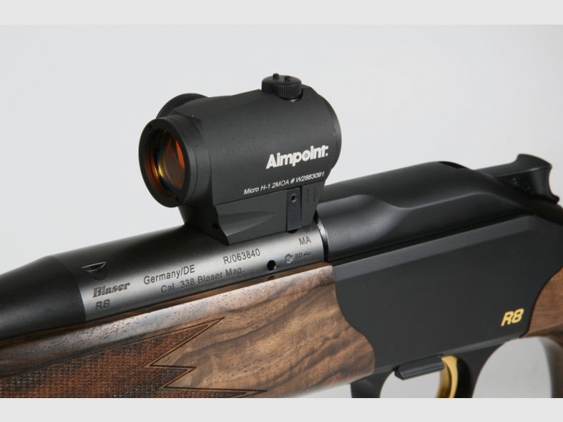 Aimpont Micro H1 mit Montage für Blaser