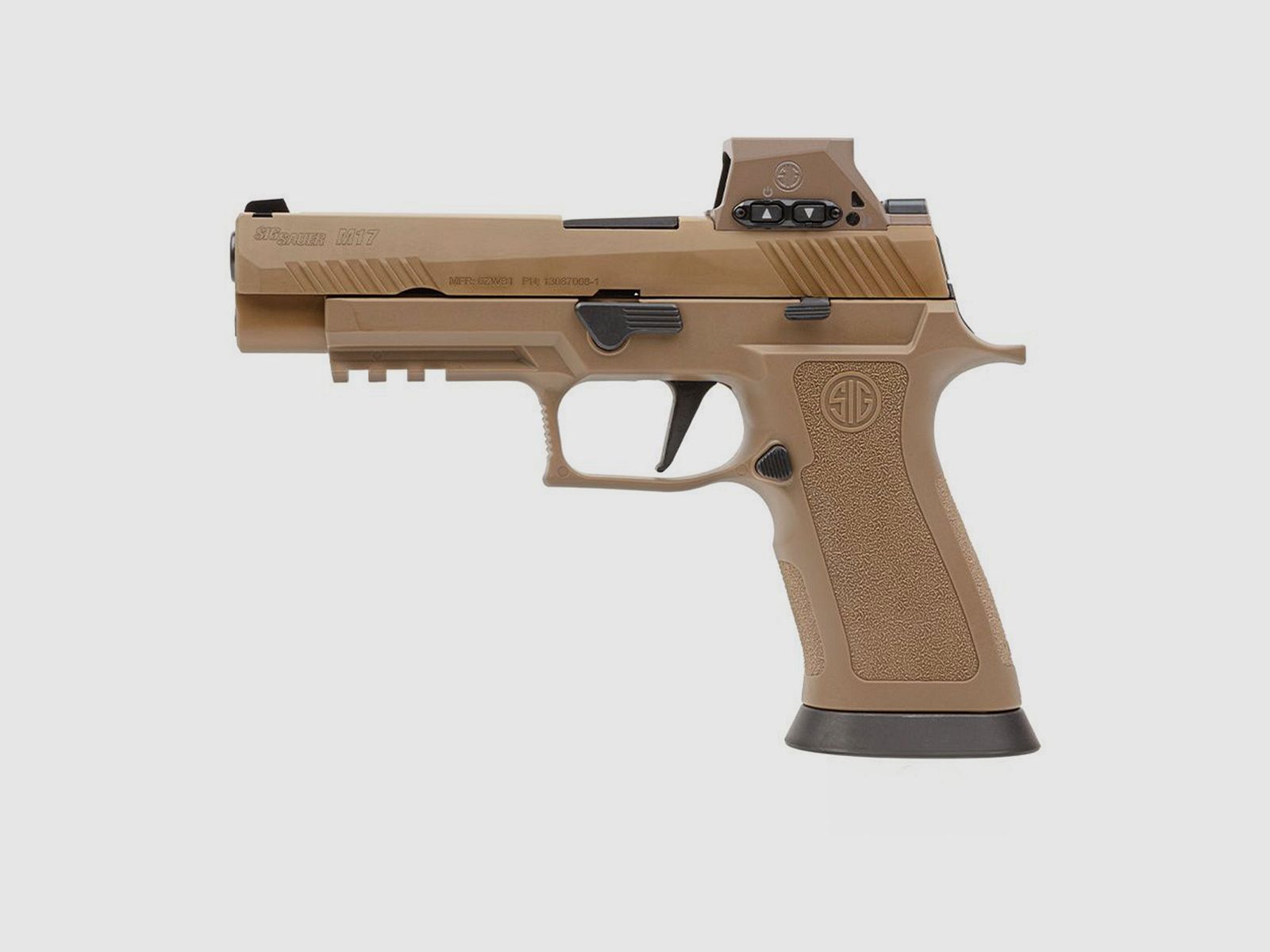 SIG SAUER M17X inkl. ROMEO-M17 Coyote Tan 9mm Luger - Selbstladepistole