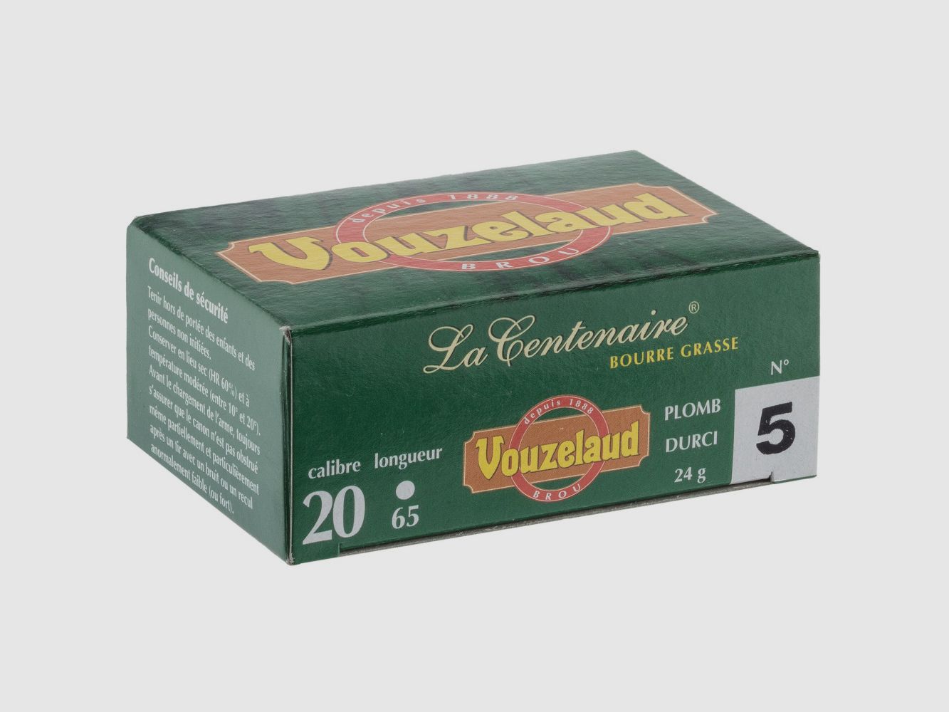 PATRONEN VOUZELAUD - LA CENTENAIRE 20/65 PB9 24GR, Bild 2 von 2
