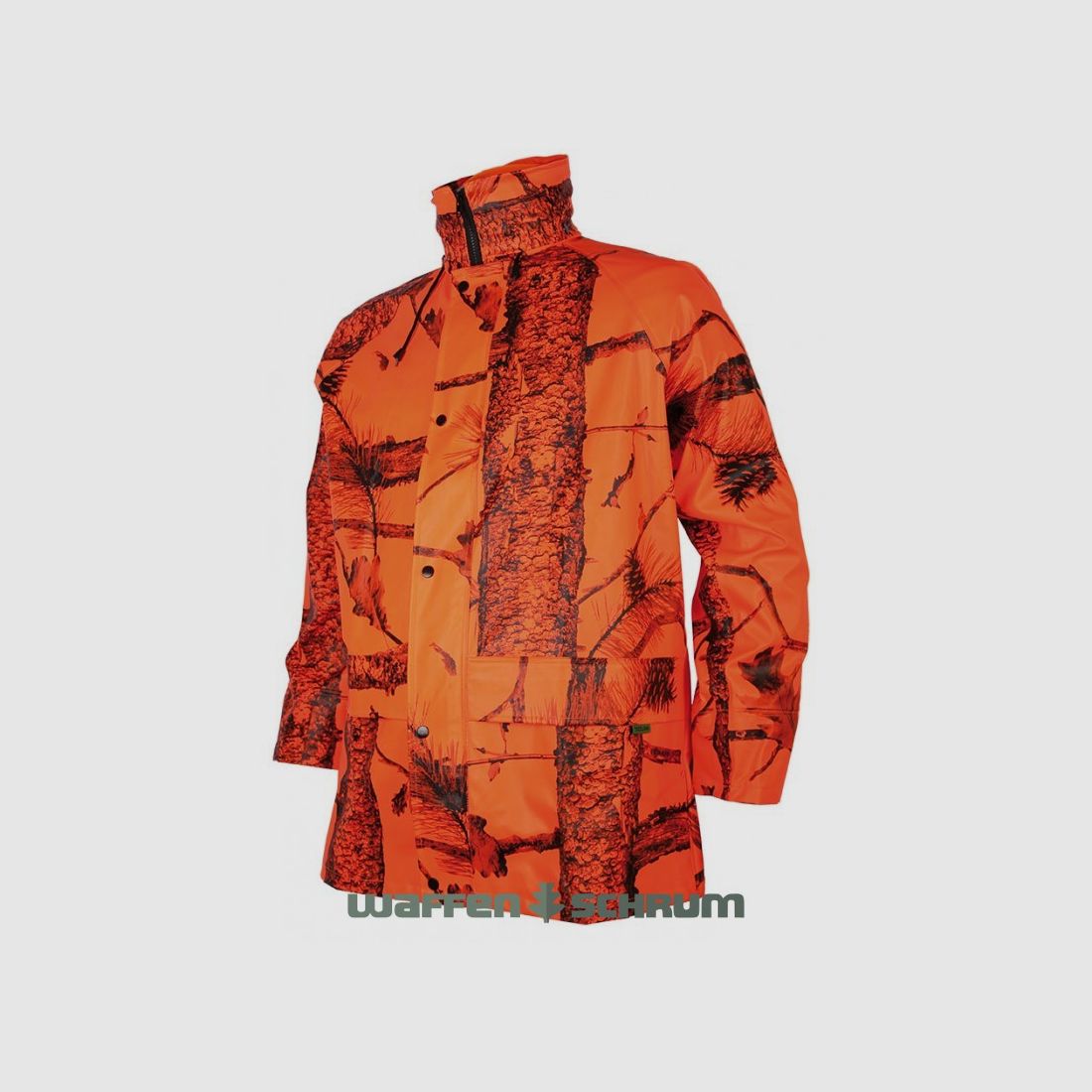 Treeland Regenjacke Camo PU Orange Camouflage