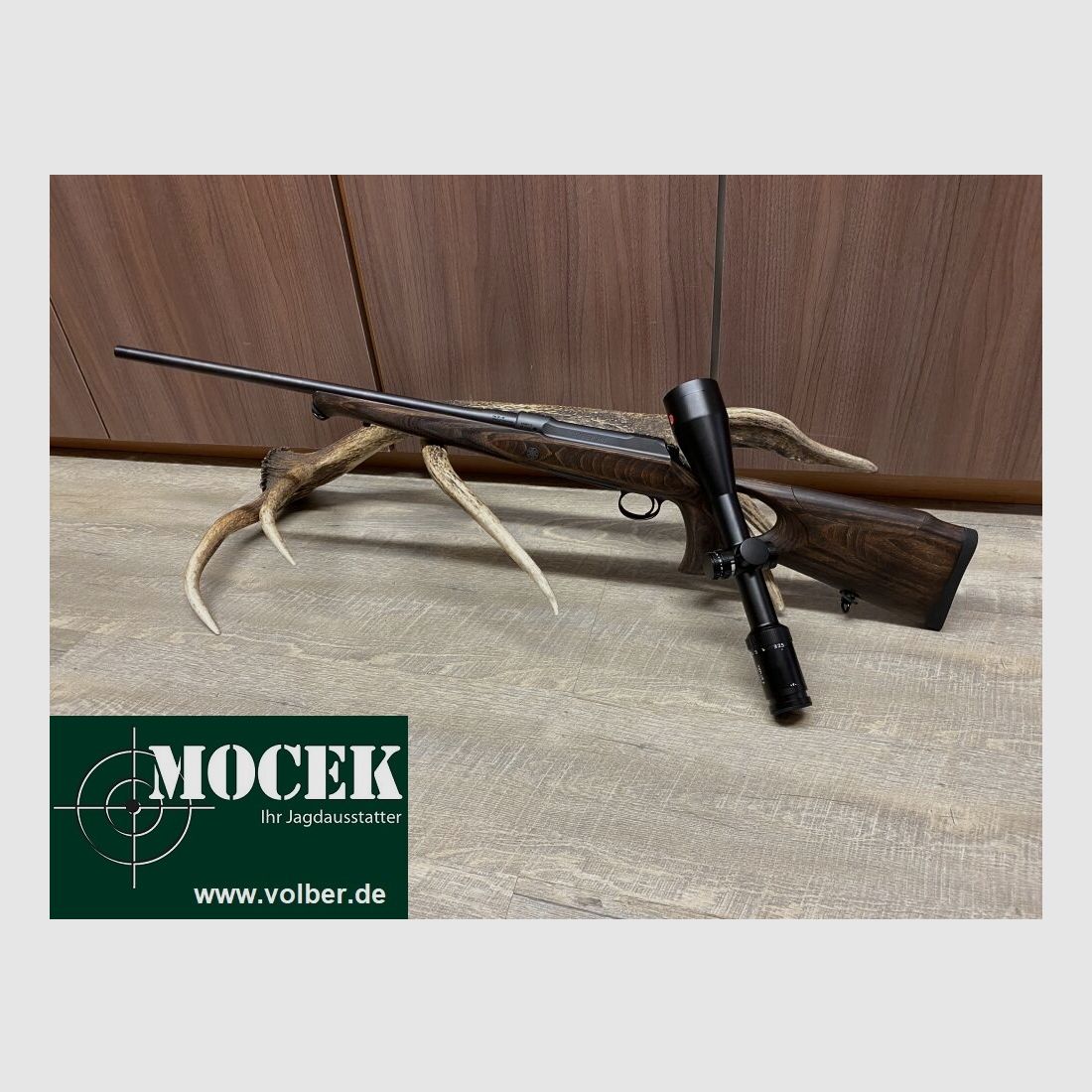 Sauer 101 GTI, mit Leica Amplus 6 2,5-15x56 i
