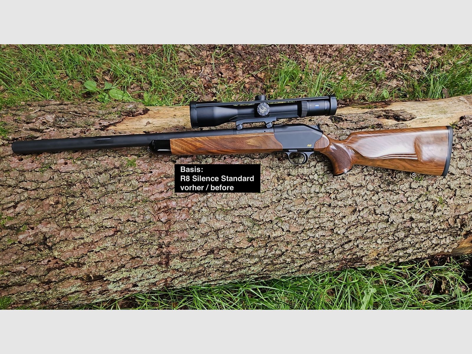 Blaser R8 kolf / doorloperschaft