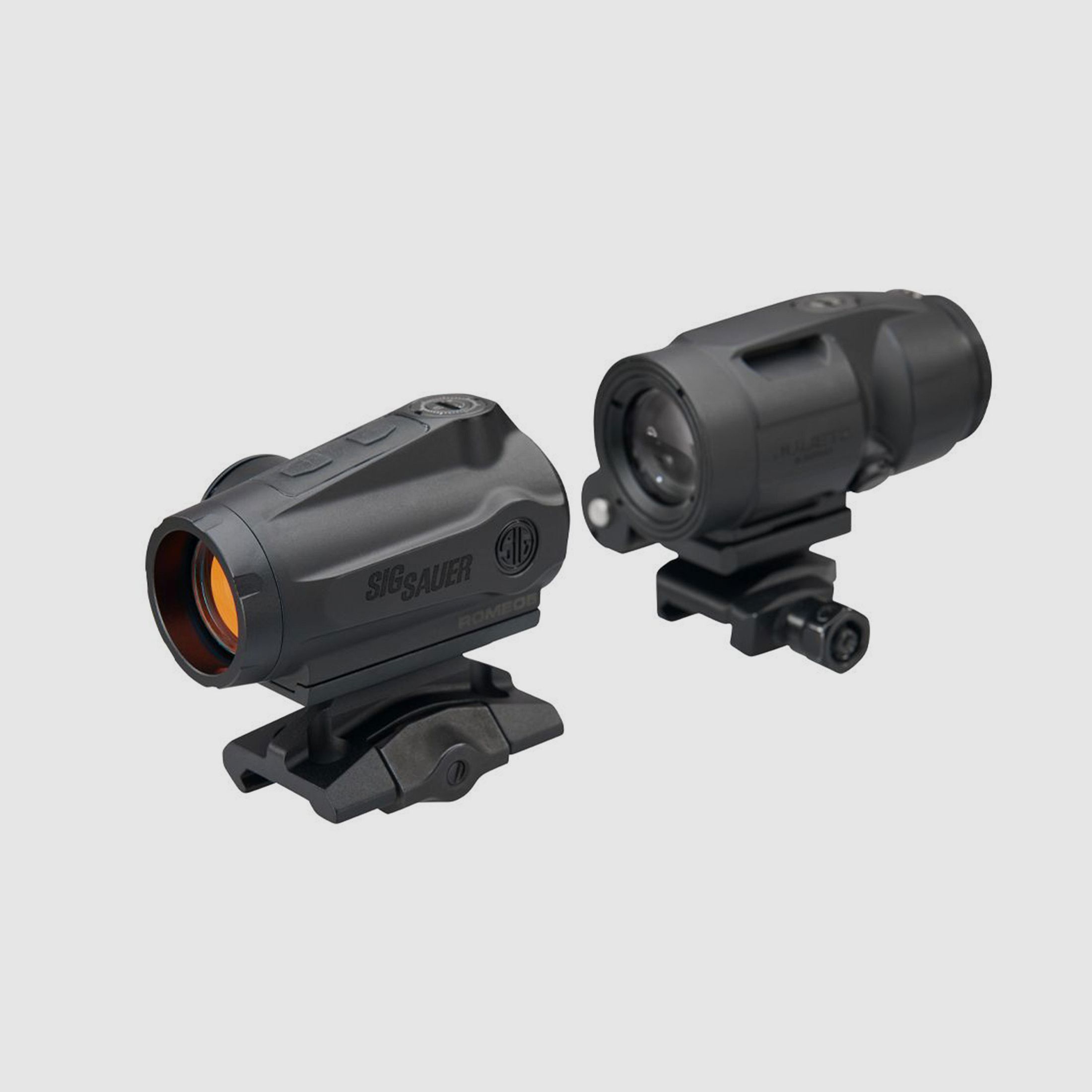 SIG SAUER ROMEO5 Gen 2 Compact Red Dot | 2 MOA + JULIET3 Micro Magnifier