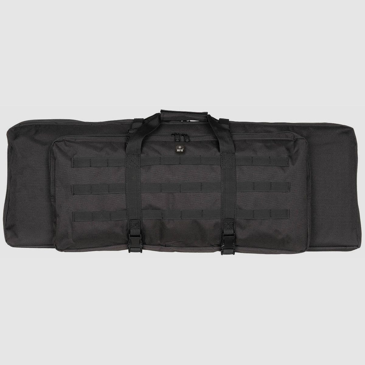 Rifle case, black, for 2 guns
