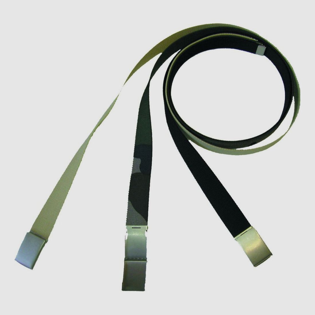 Leo Köhler Original Bundeswehr Koppel Gürtel Oliv 120cm