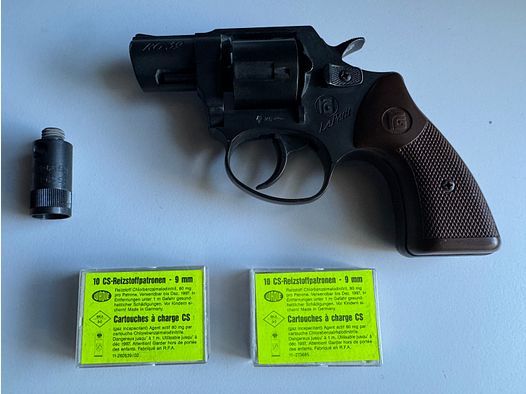 Original Röhm RG59 blank firing revolver RG 59 Le Petit PTB 527
