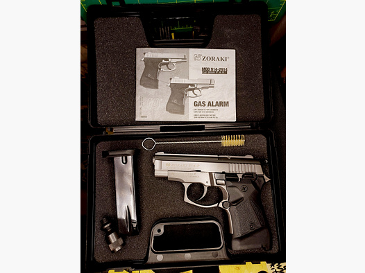 Zoraki 914 blank firing pistol 9mm P.A.K. Titan (1014)