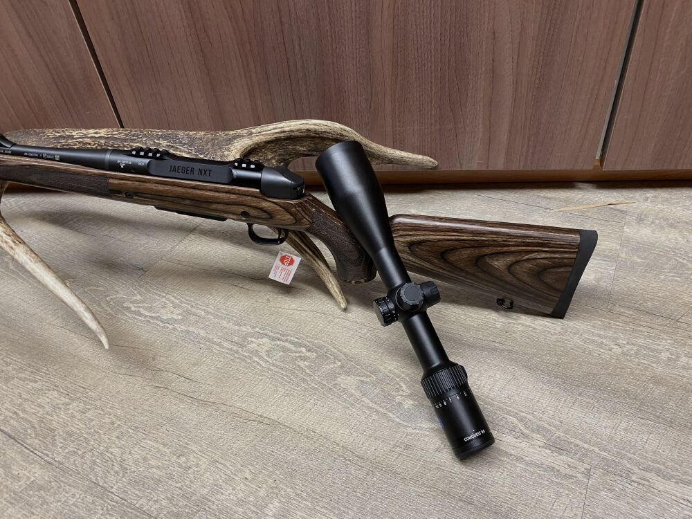 Haenel Jaeger NXT, with Zeiss Conquest V4 3-12x56