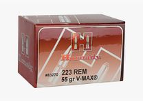 Hornady V-MAX 3,6g/55grs à50 .223 Rem.