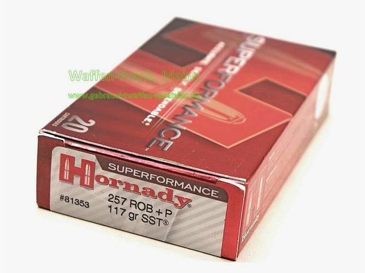 Hornady / USA Büchsenpatronen Superformance .257 ROB+P