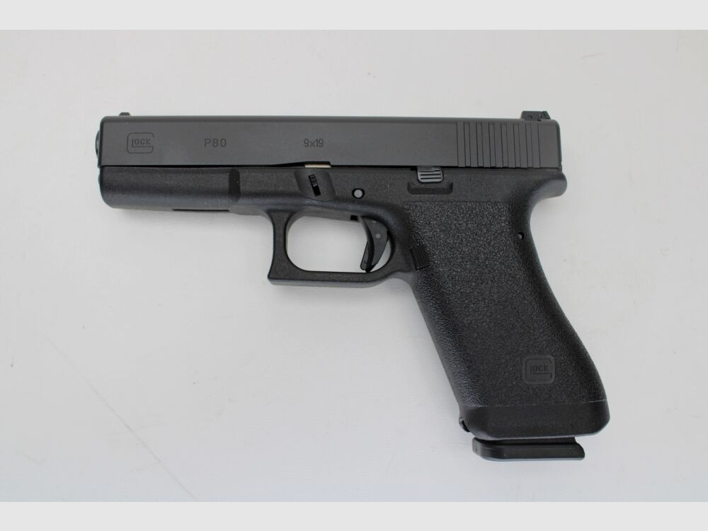 Glock P80 Jubiläumsmodell mit Sammlerbox	 9mmLuger