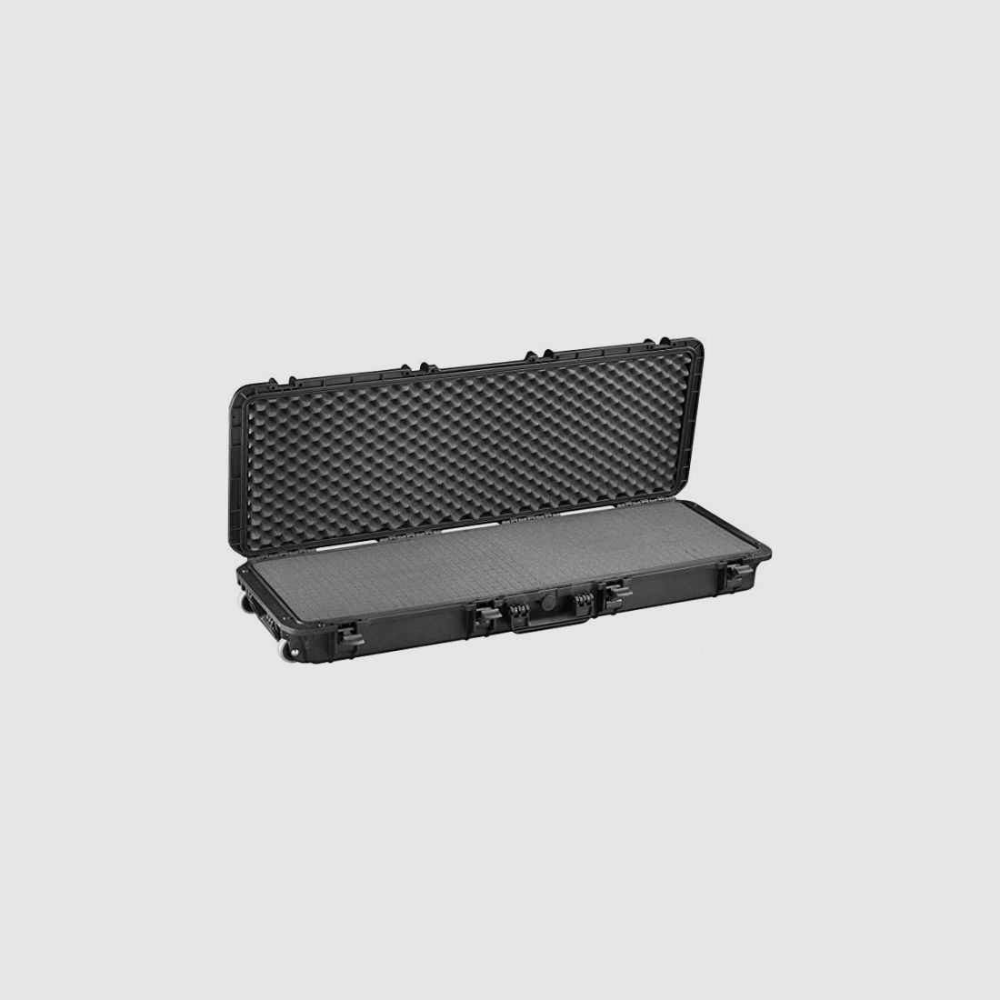 HARD CASE 110 CM - WAFFENKOFFER MIT ROLLEN UND RASTERSCHAUM