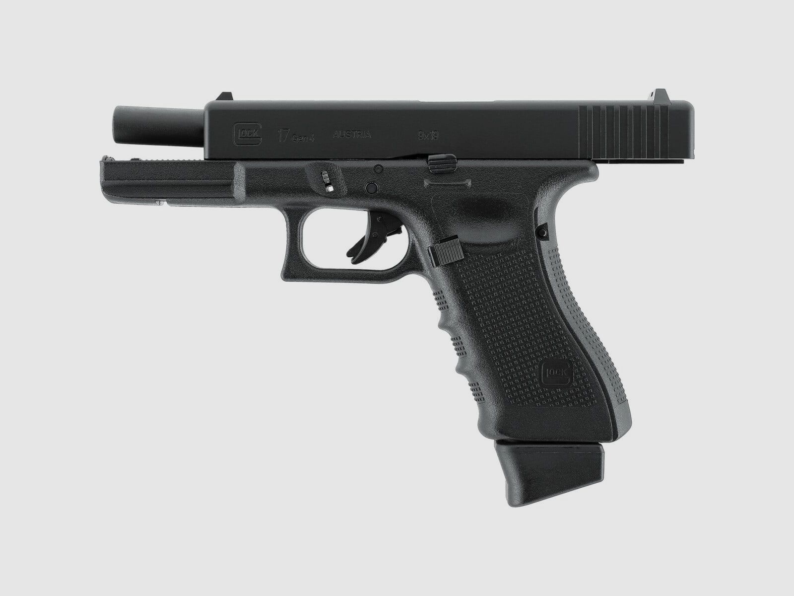 Glock 17 Gen4 Metalen Sluiter Co2 GBB Zwart - Umarex