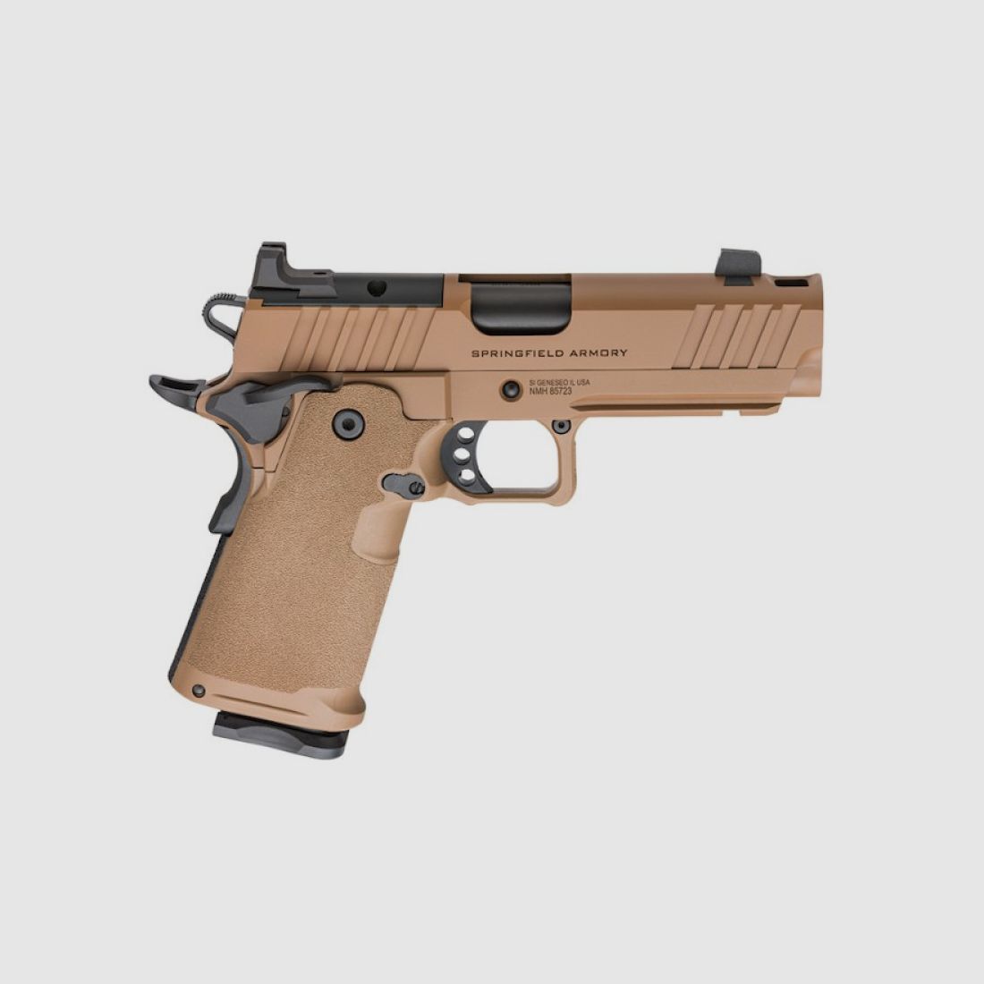 Springfield Armory Prodigy 1911 DS 4.25" Compensated Coyote Brown 9x19