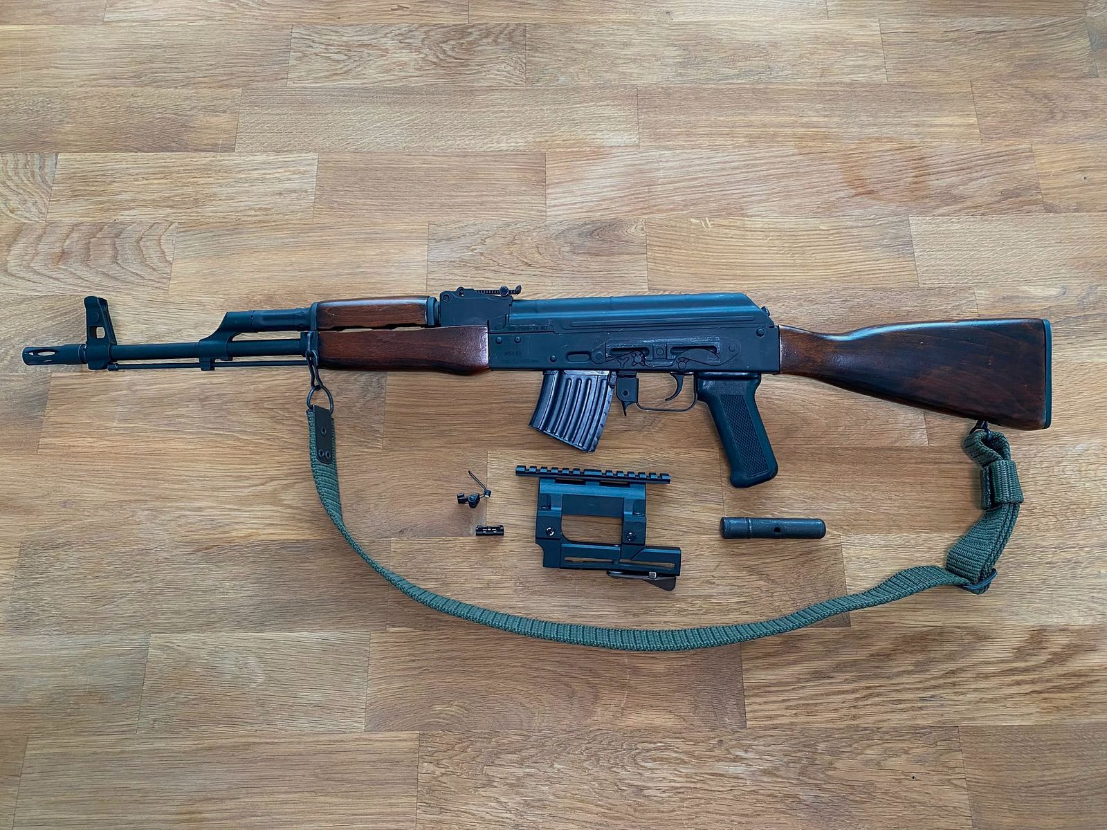 Cugir WS1-63 semi-automatic in caliber 7.62x39 (AK47 / AKM / Kalashnikov)