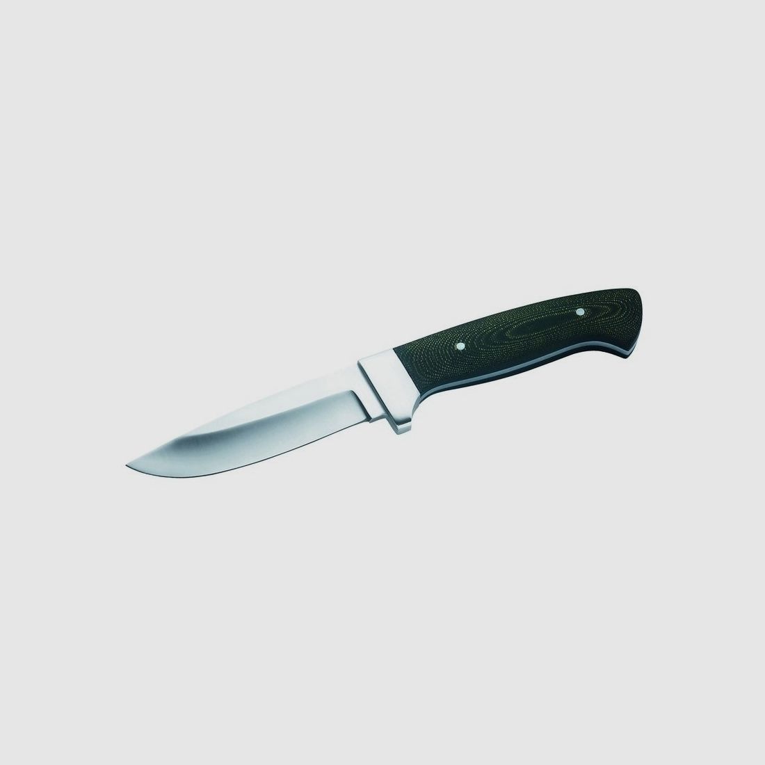 Handliches Messer 440A Micarta-Griff mit Lederscheide