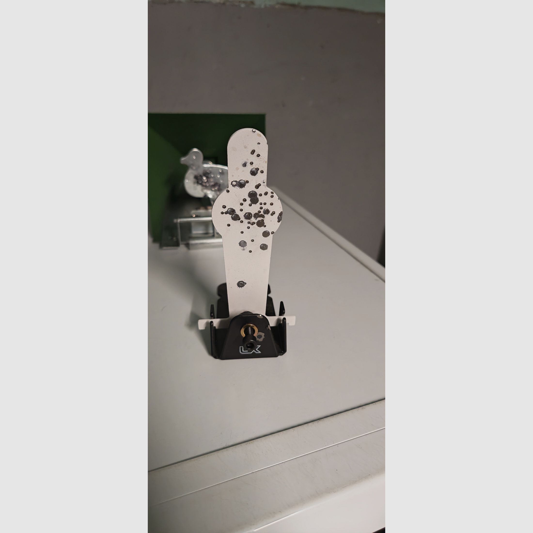 Objetivos juego de disparos dianas trampa de balas carabina de aire