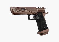Réplique Airsoft GBB TTI JW4 Sand Viper - Blowback Gaz - Réalisme et Précision - Pour Tir Sportif et Loisirs