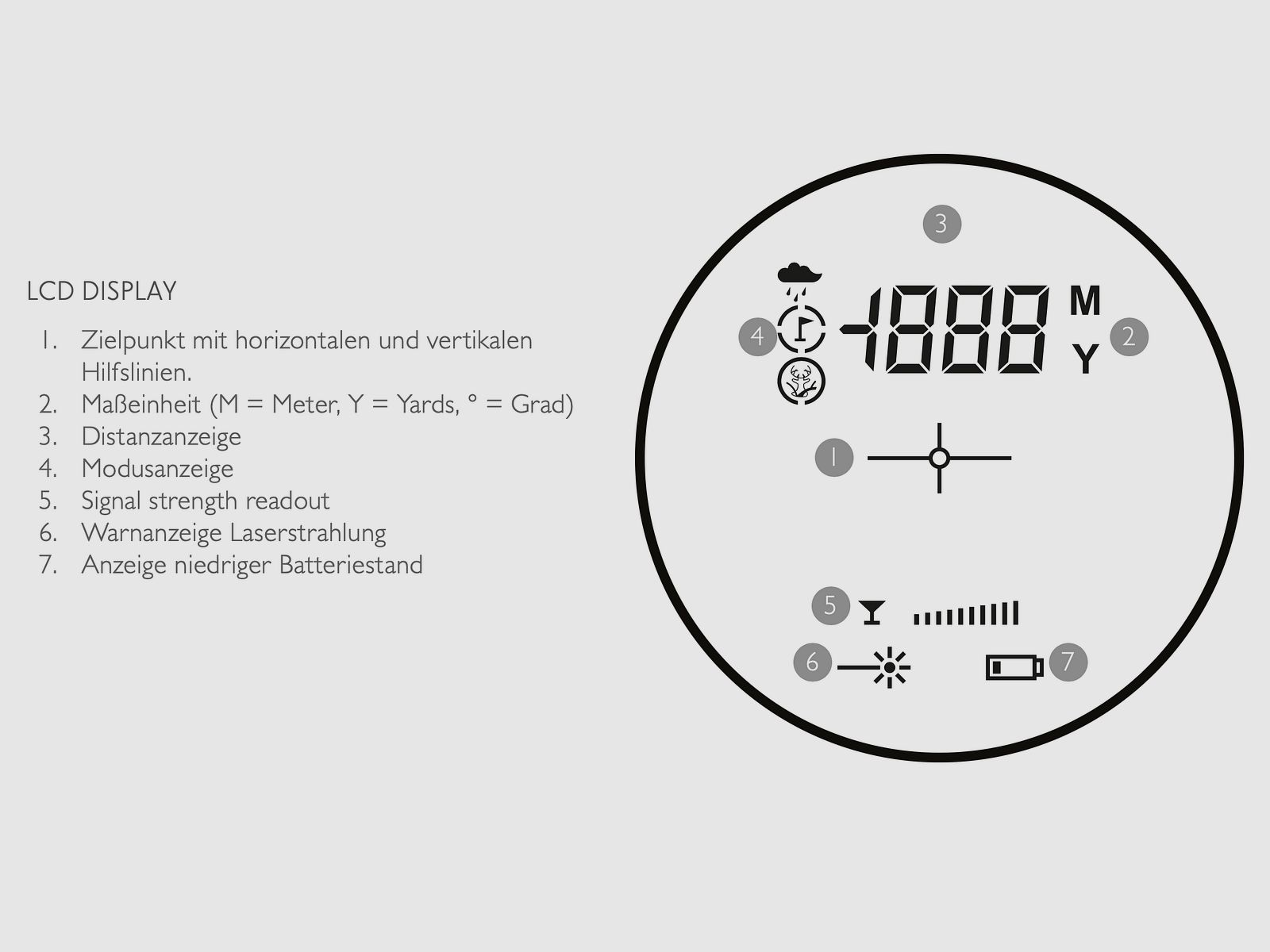 HAWKE 41022 Laser Entfernungsmesser LRF 800