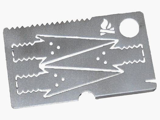 Bushcraft Essentials Survival Pfeilkarte