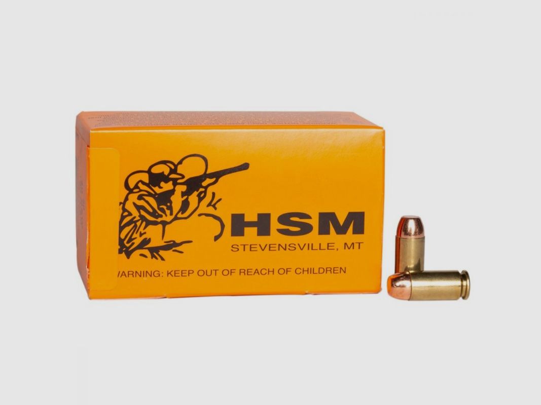 HSM 50AE 325 grs Plated Flat Point - Box mit 25 Stk.